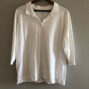 Eddie Bauer White Polo